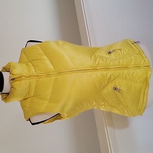J. Crew Vibrant Yellow Puffy Vest